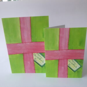 Present Christmas Card - Greetings Card